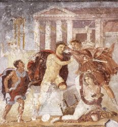 1292 Orestes Killing Neoptolemus